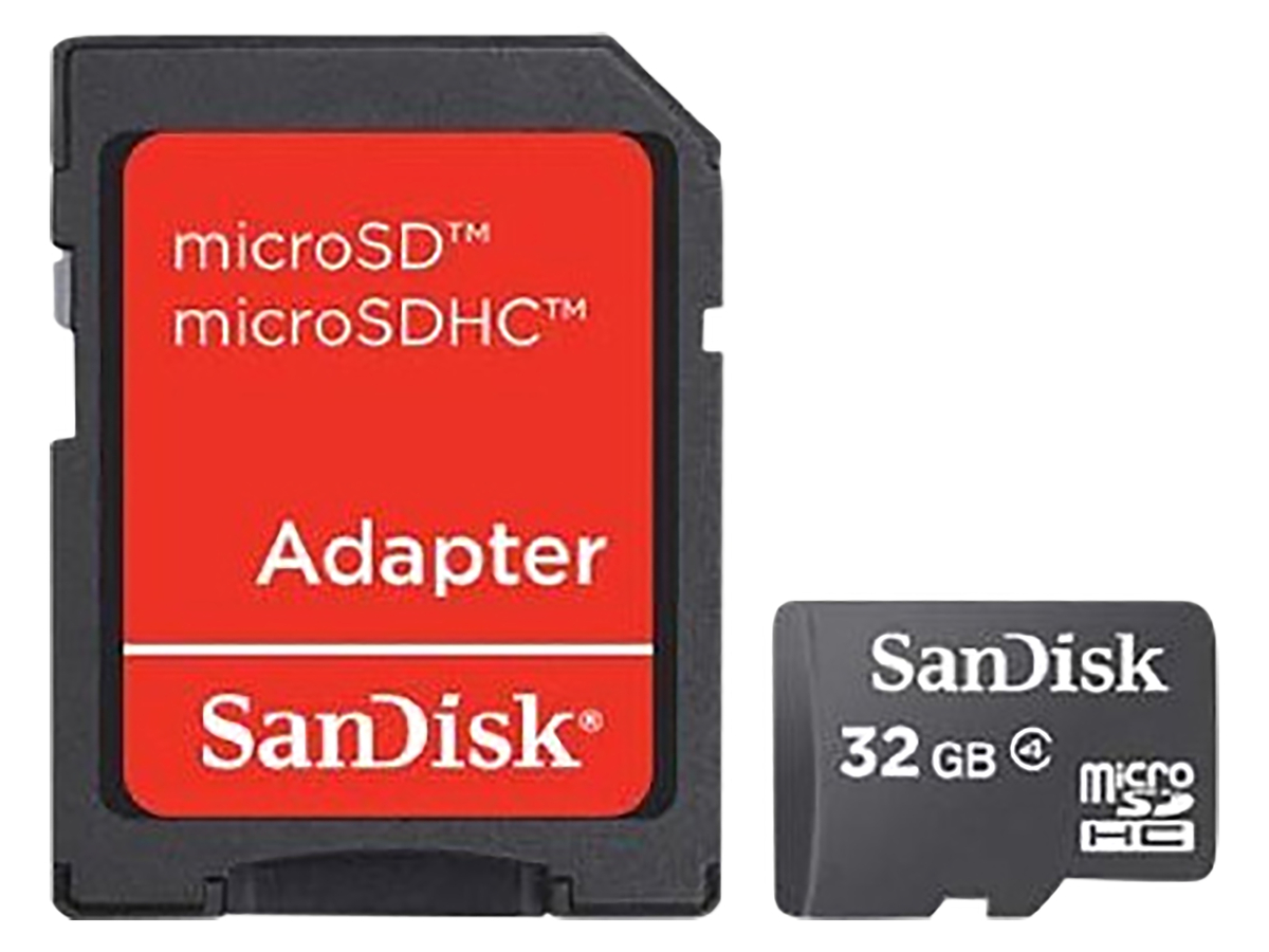 SANDISK MicroSD-Card Class4 32GB
