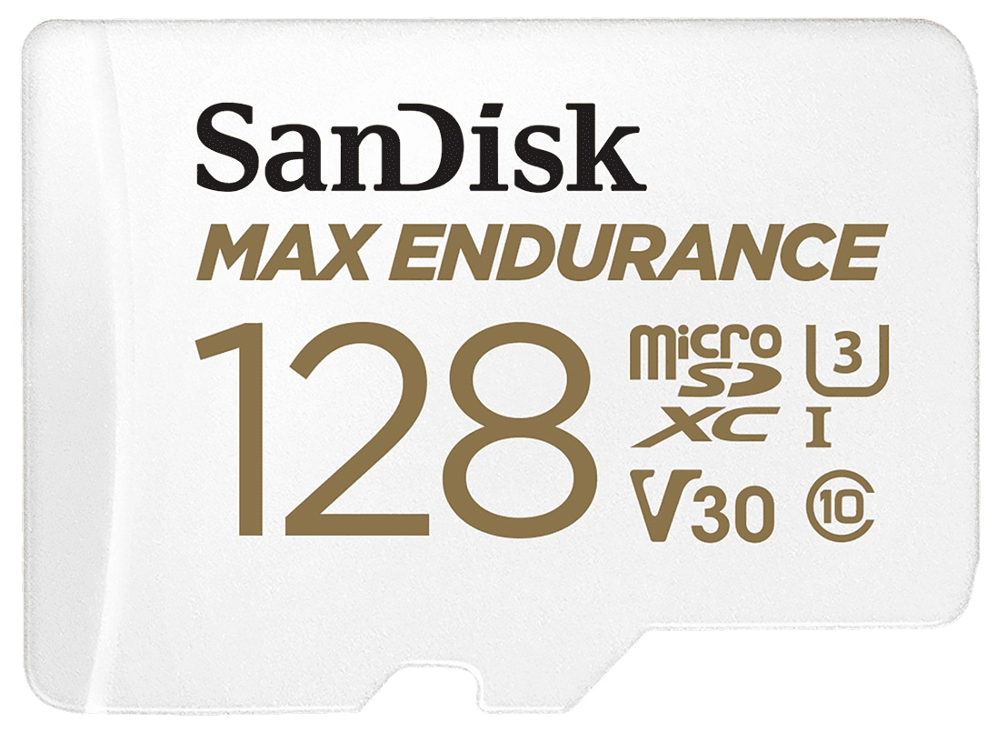 SANDISK MicroSD-Card Max Endurance 128GB inkl. Adapter