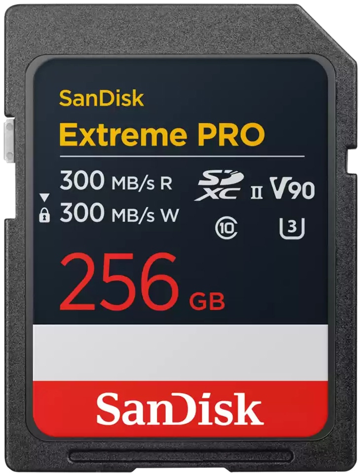 SANDISK SD-Card Extreme Pro UHS-II V90 256GB