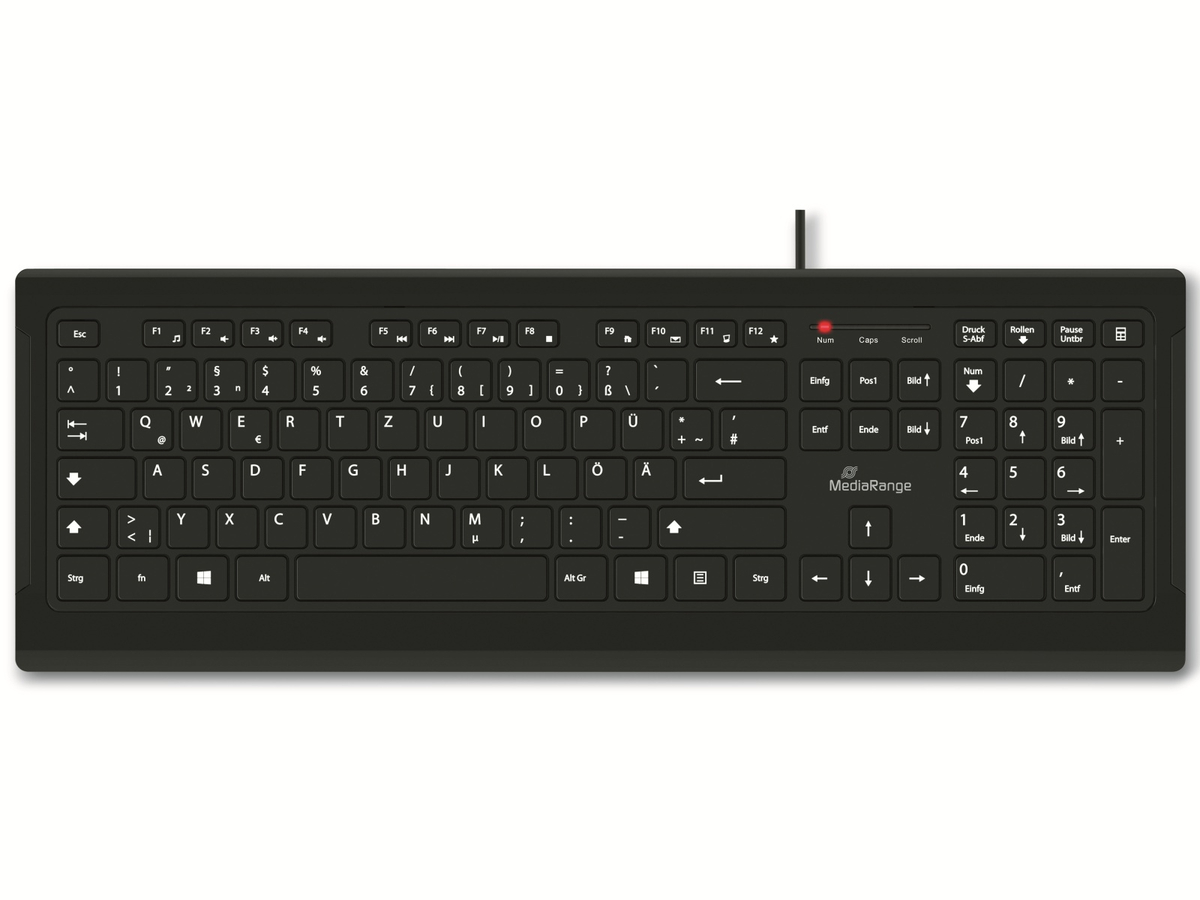 MEDIARANGE USB-Tastatur MROS101