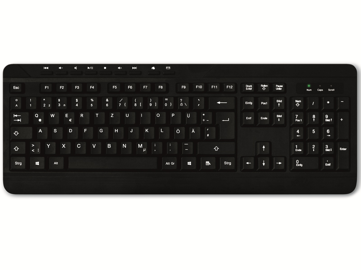 MEDIARANGE USB-Tastatur MROS102