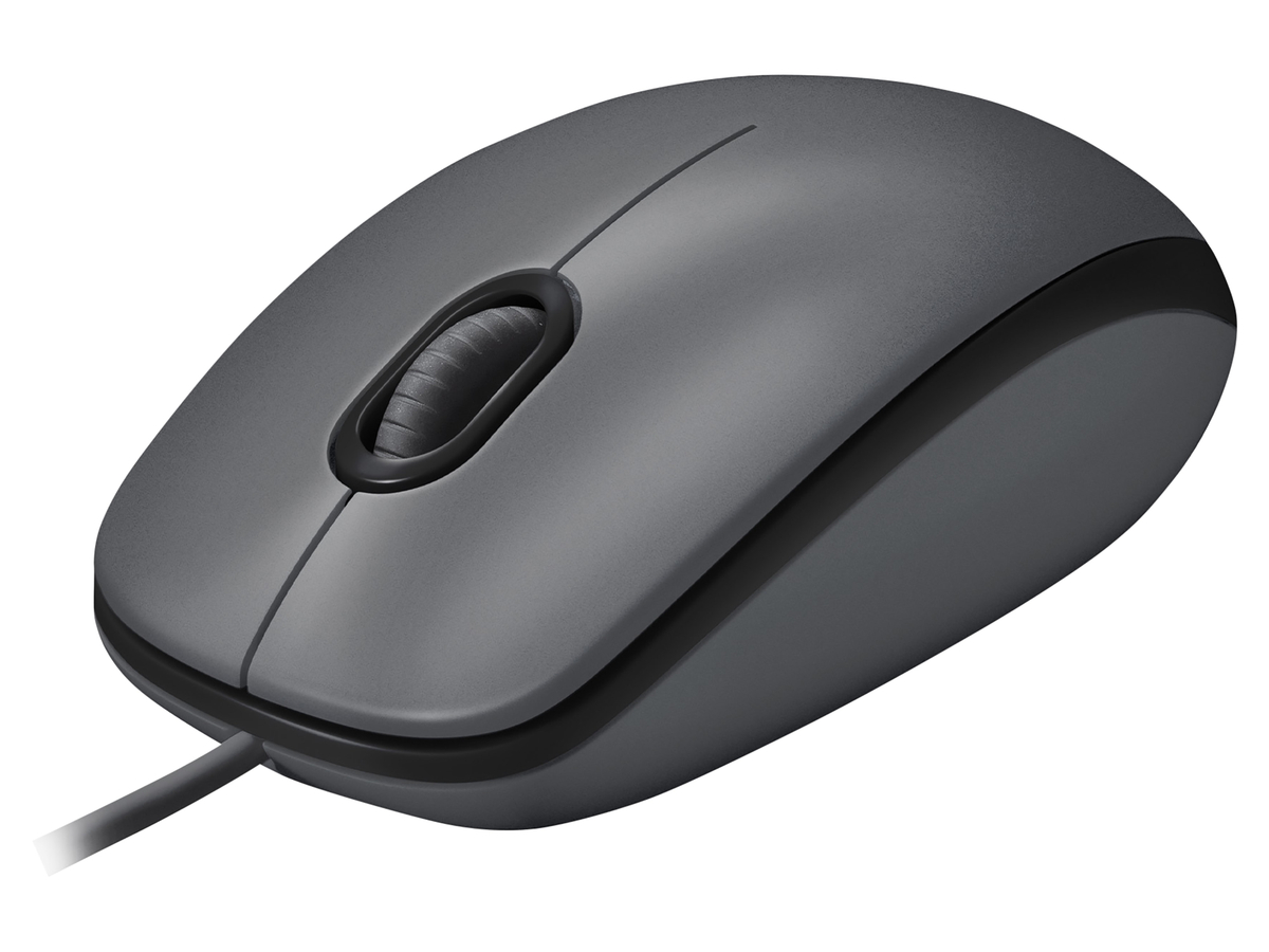 LOGITECH Maus M100 schwarz