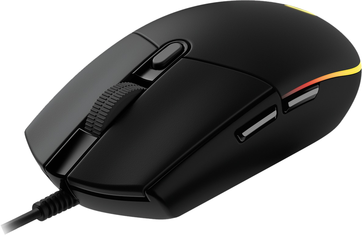 LOGITECH Gamingmaus G102 Lightsync schwarz