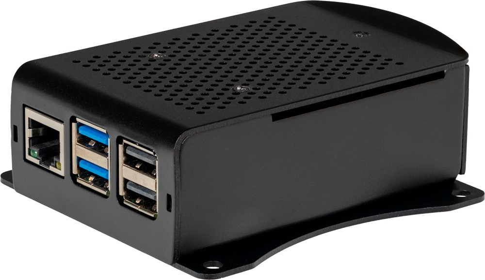 JOY-IT Aluminiumgehäuse mit aktivem Lüfter