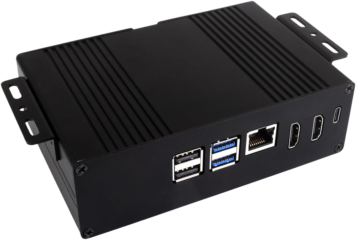 WAVESHARE Aluminium-Mehrzweckgehäuse für Raspberry Pi 5