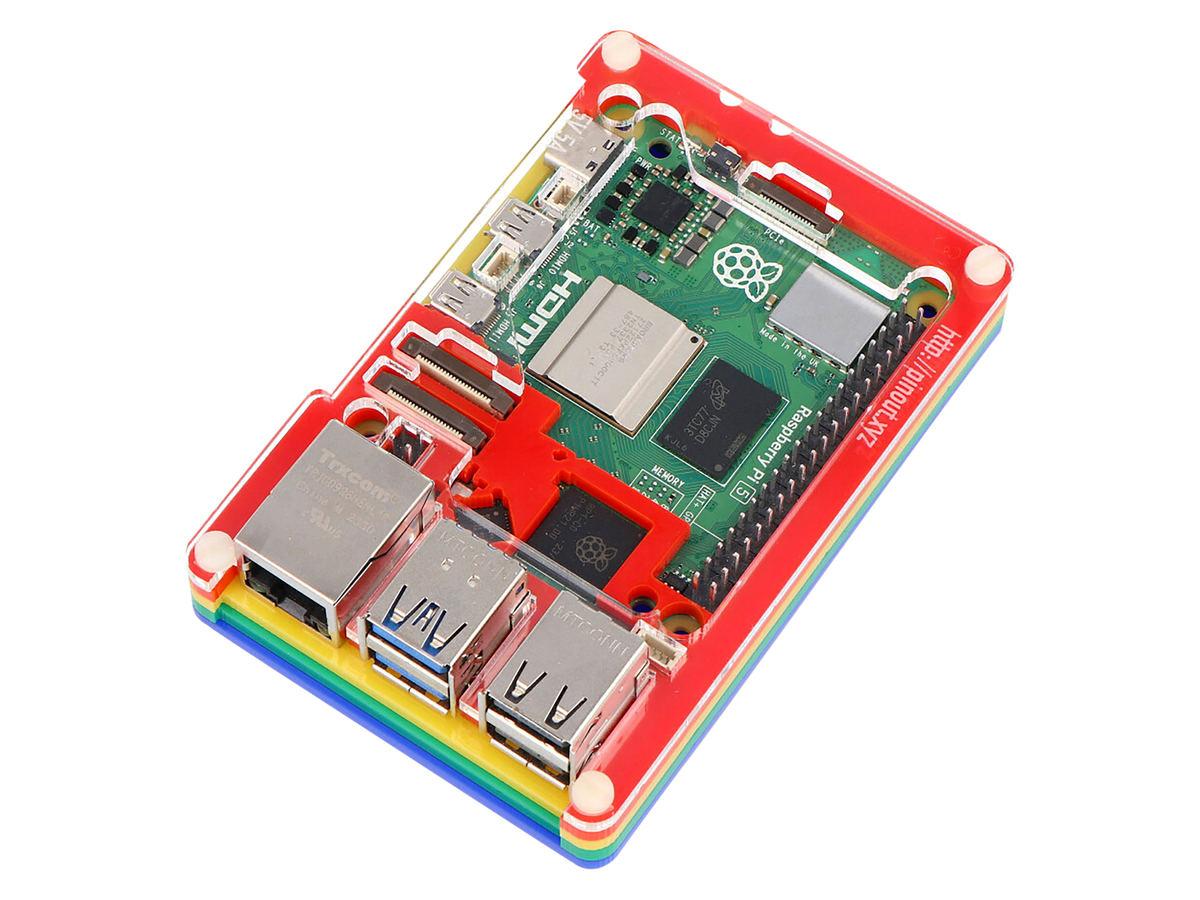 PIMORONI Pibow Gehäuse für Raspberry Pi 5