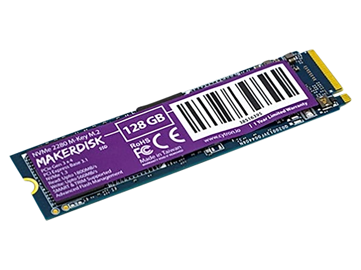 MAKERDISK NVMe M.2 SSD hard drive - 128 GB