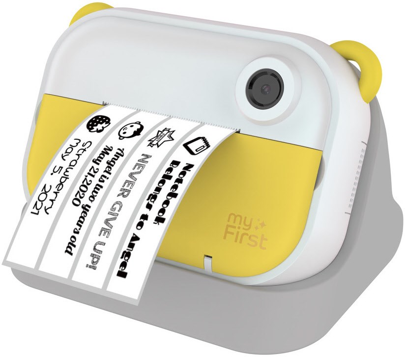 Camera Insta Wi Digitale Sofortbildkamera für Kinder gelb