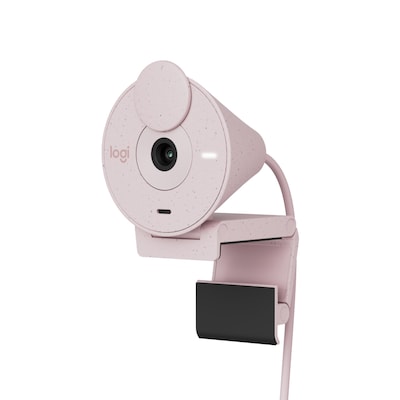 Logitech Brio 300 Full HD Webcam - ROSE