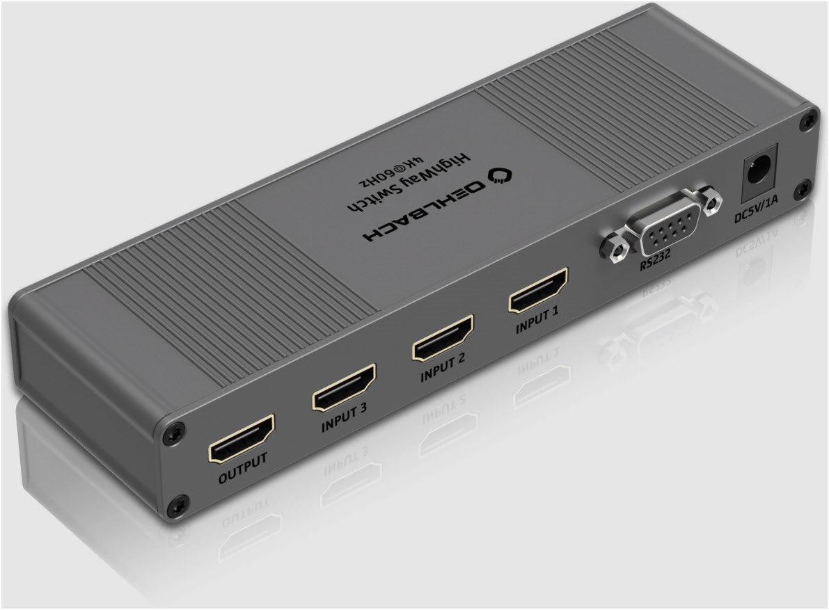 HighWay Switch 4K silber