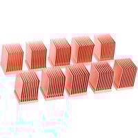 GPU RAM Copper Heatsinks 10x10mm