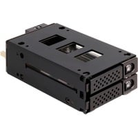 Slim Bay Wechselrahmen für 2 x 2.5″ U.2 NVMe SSD