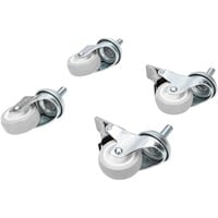 Feststellbare Laufrollen für Standard Wandgehäuse