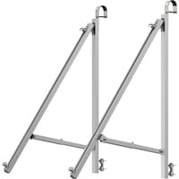 Balkonhalterung für Balkon mit Glasverkleidung