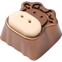 Cute Cows Aluminum Alloy Artisan Keycap