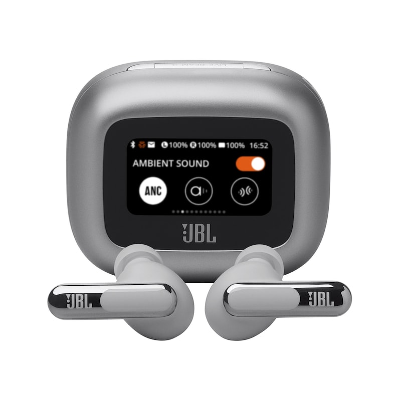JBL Live Beam 3 ANC True wireless Bluetooth In-Ear Kopfhörer silber