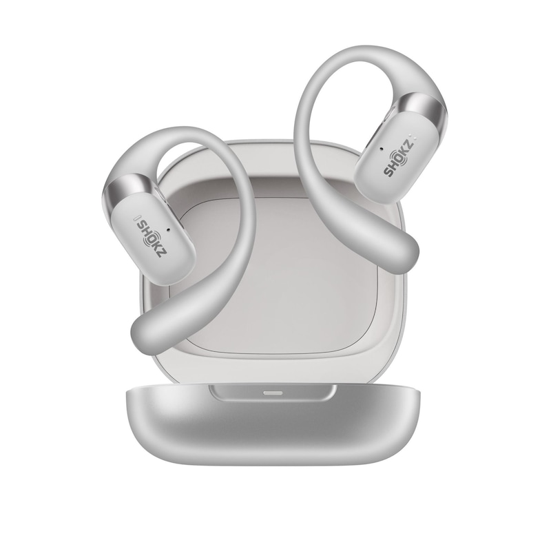 Shokz OpenFit 2+ True-Wireless Open-Ear-Kopfhörer Grey