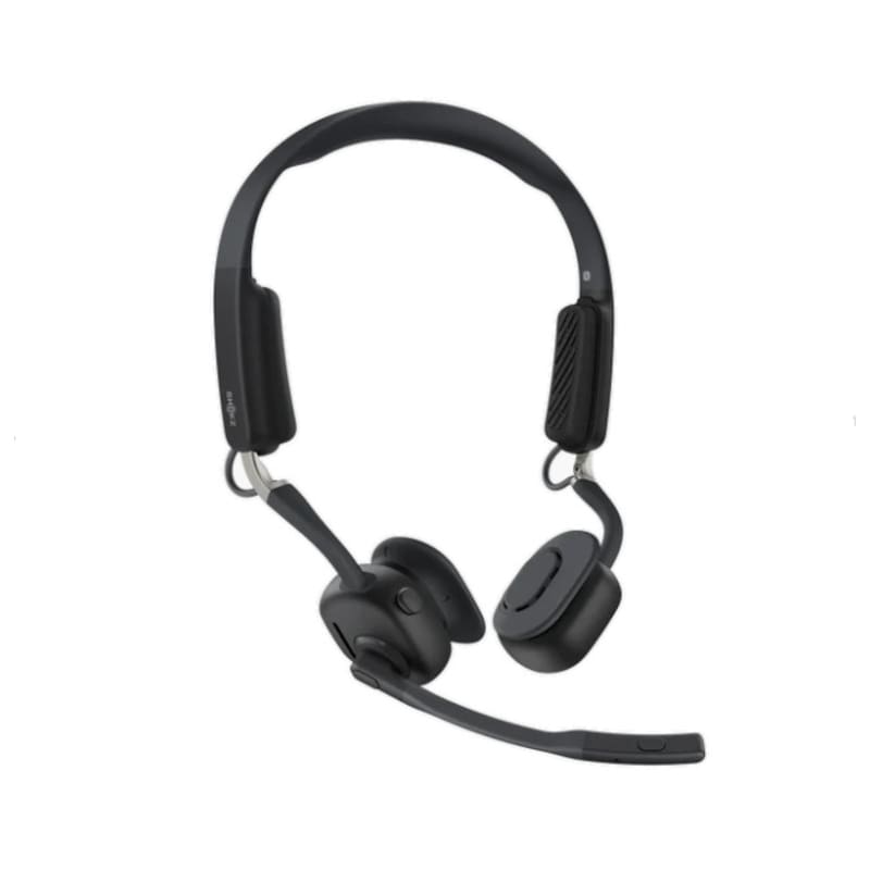 Shokz OpenMeet Knochenschall-Headset schwarz
