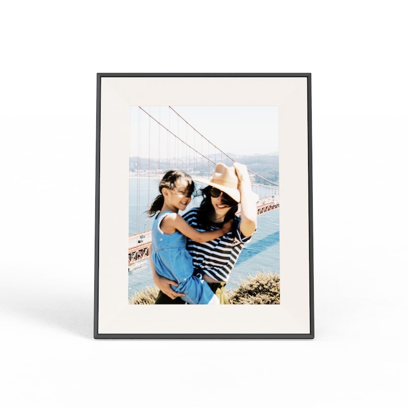 Aura Frames AF215 Photoframe Aspen by Aura - Ink with Paper Mat 30