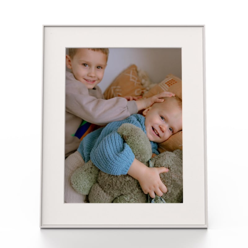 Aura Frames AF215 Photoframe Aspen by Aura - Clay with Paper Mat 30