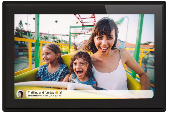 DigiFrame 1019 WiFi (10.1") digitaler Bilderrahmen schwarz