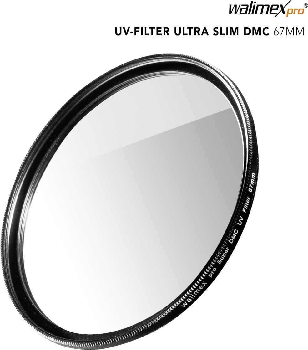 Walimex pro UV-Filter Slim Super DMC 67mm - besonders hochwertiger UV Filter Objektivfilter