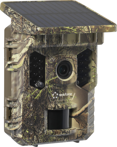 Renkforce RF-HC-800 Wildkamera 32 Megapixel WLAN inkl. Solarladegerät mit Li-Ion-Akku (RF-6442926)