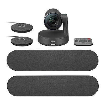 Logitech Rally Plus Kit - UHD Konferenzsystem mit umfangreichem Zubehör