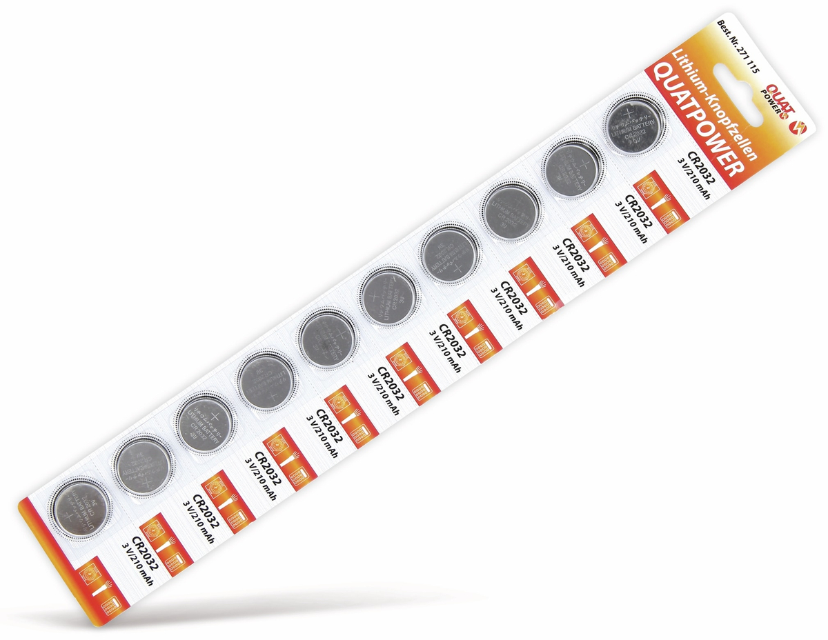 QUATPOWER Knopfzelle