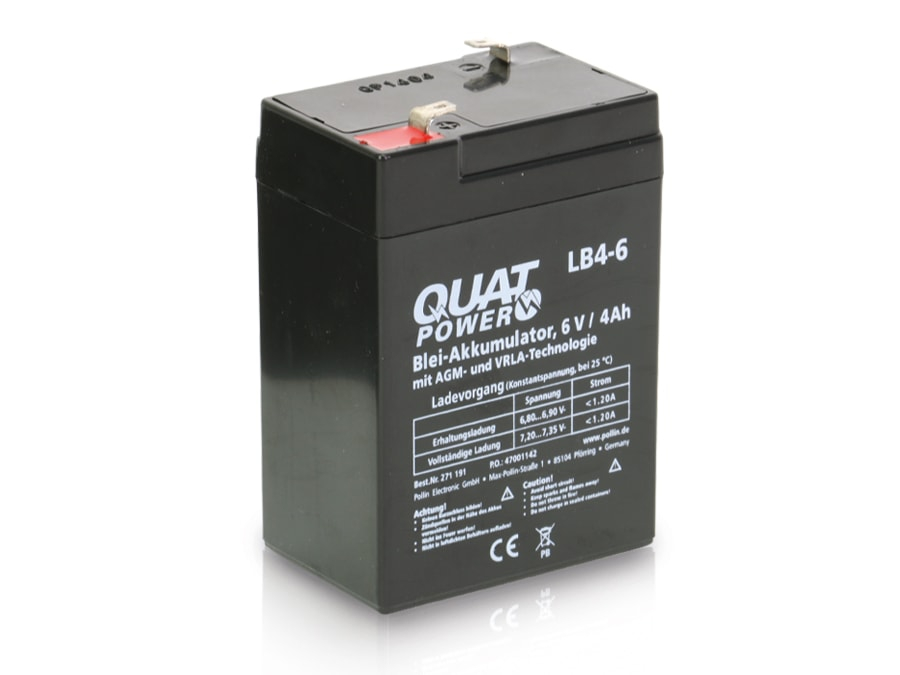 QUATPOWER Blei-Akkumulator LB4-6