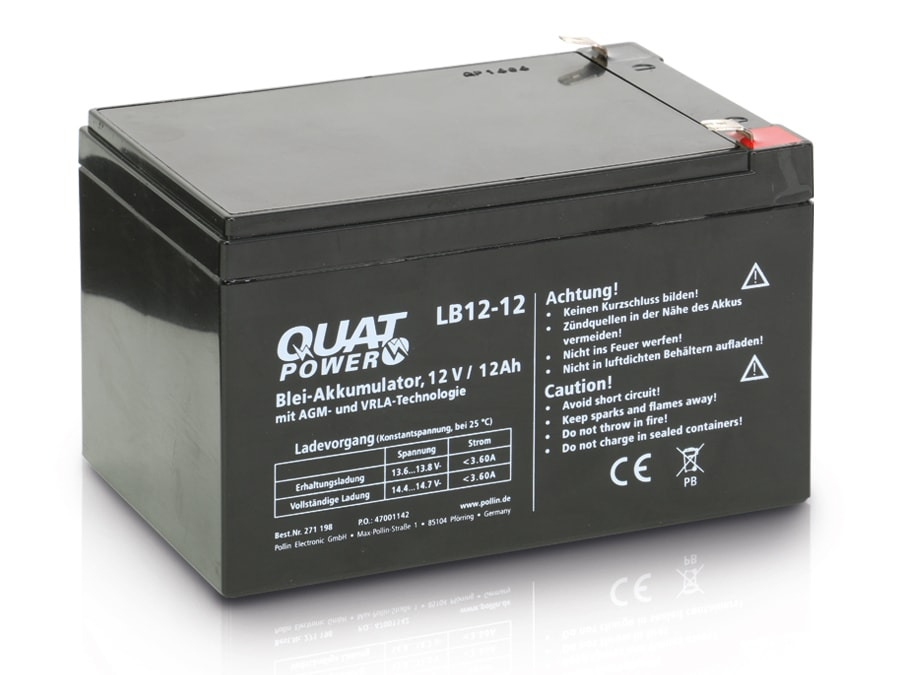 QUATPOWER Blei-Akkumulator LB12-12