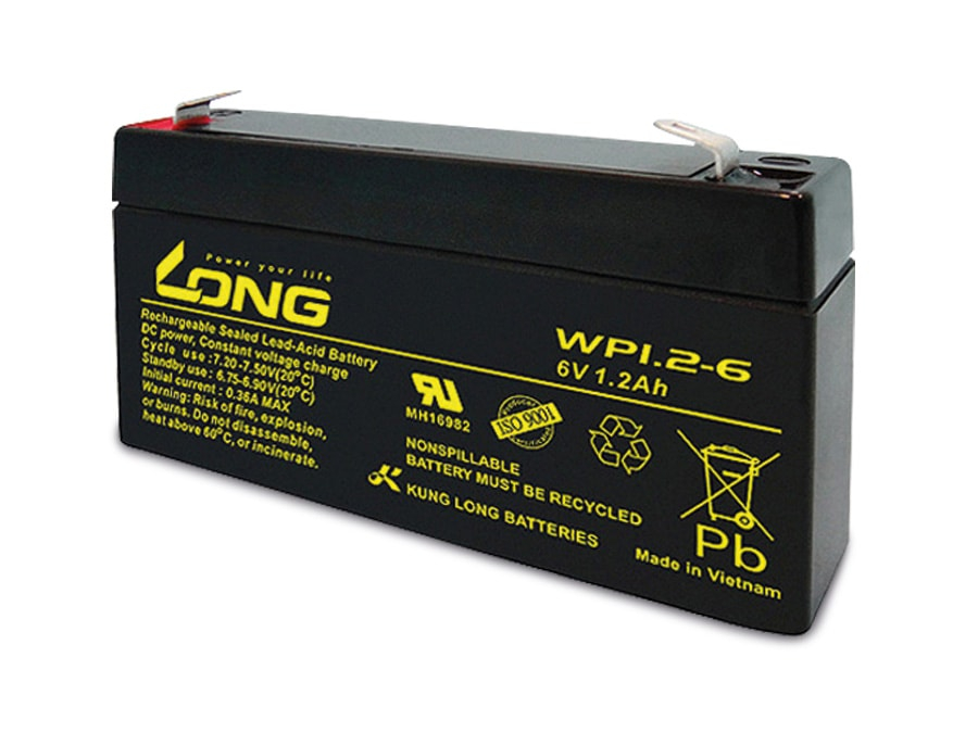 KUNG LONG Blei-Akkumulator WP1.2-6