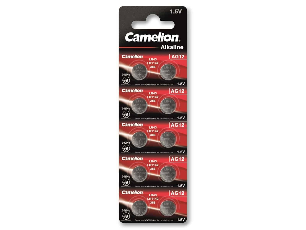 CAMELION Knopfzelle AG12