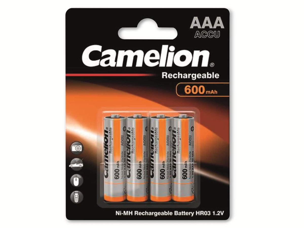 CAMELION NiMH-Micro-Akku 600 mAh