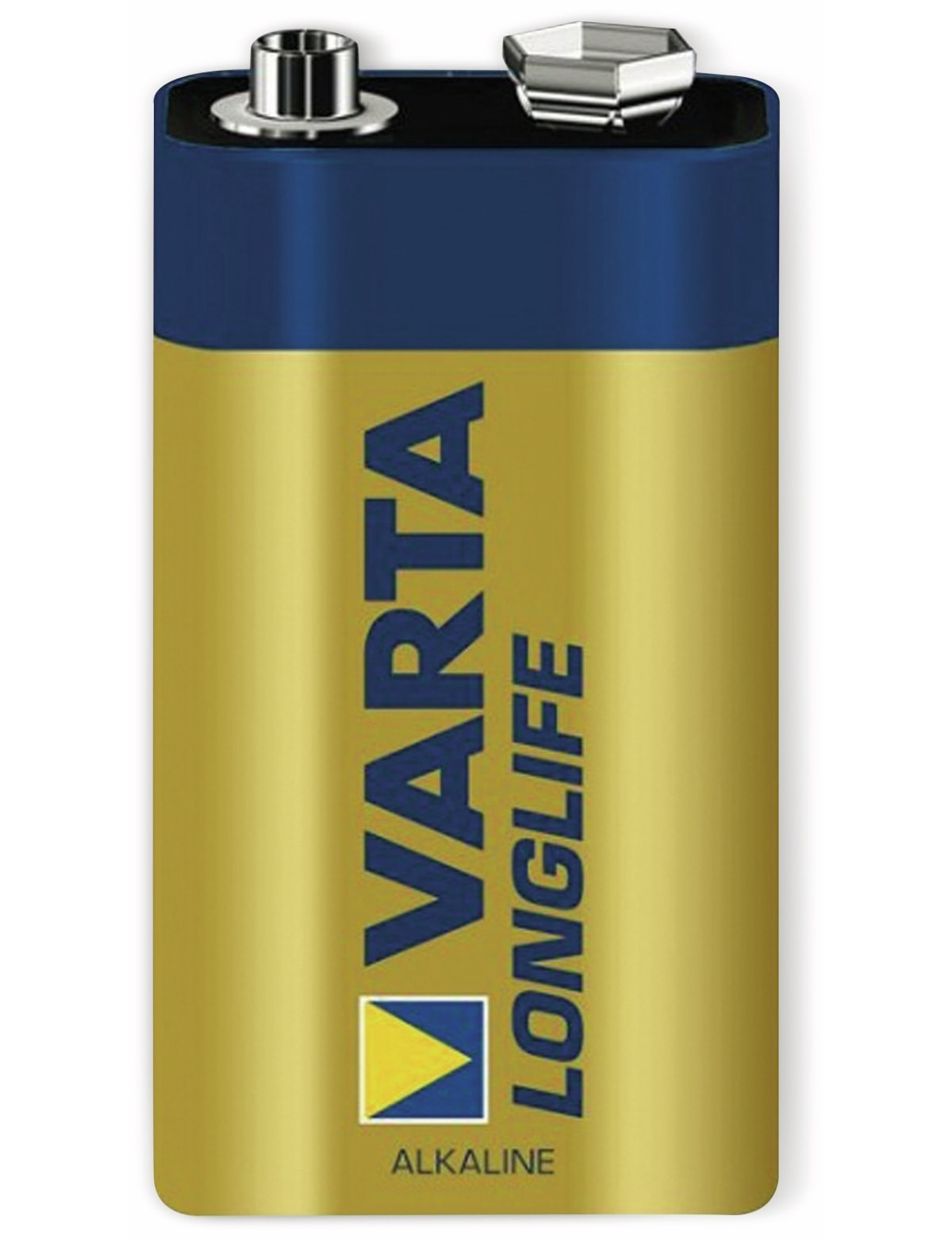 VARTA 9V-Blockbatterie LONGLIFE