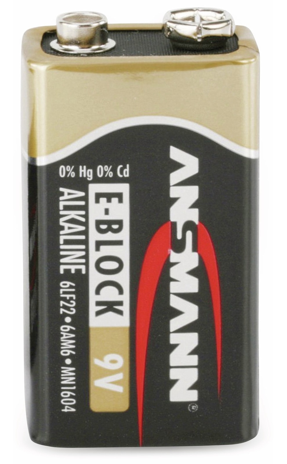 ANSMANN 9V-Blockbatterie