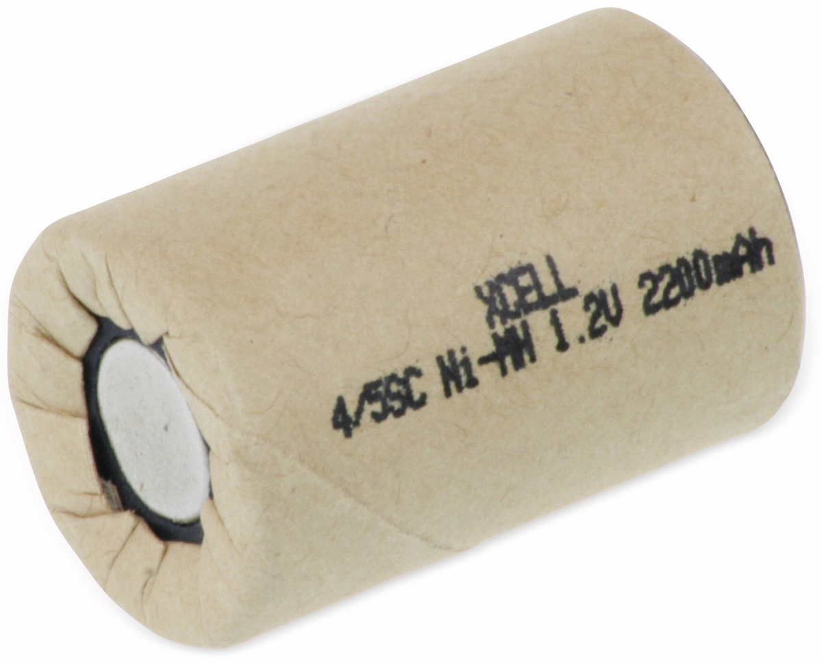 XCELL NiMH-Sub-C-Zelle-Akku Pappmantel