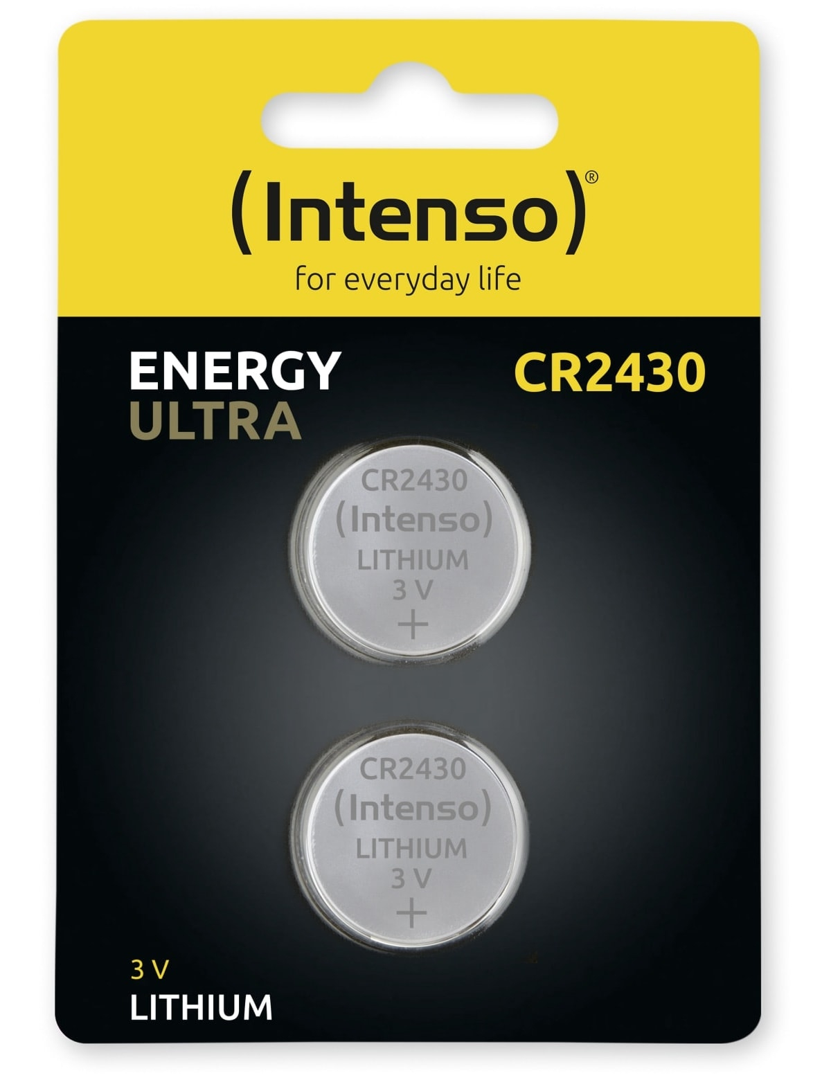 INTENSO Lithium-Knopfzelle CR2430