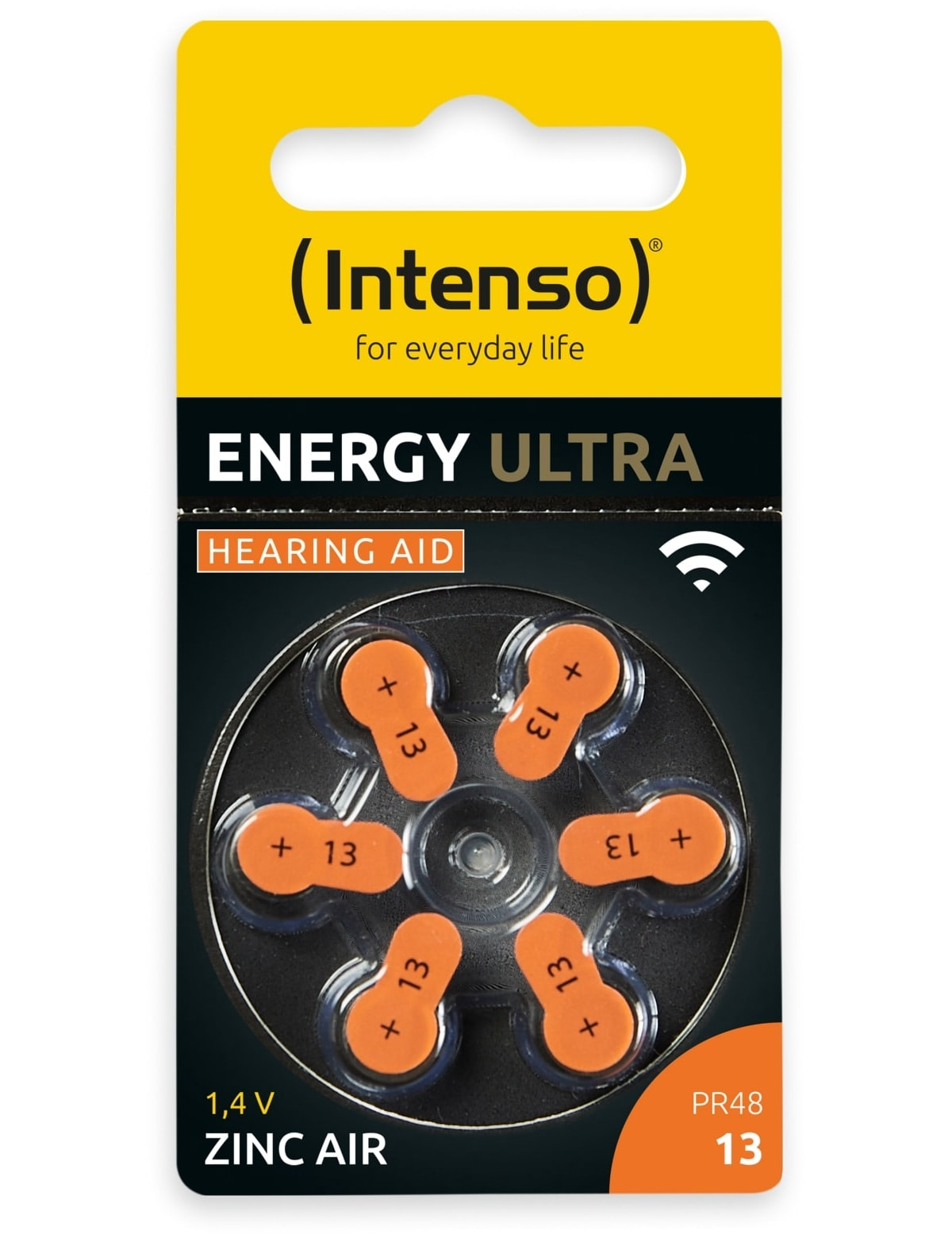 INTENSO Hörgeräte-Batterie Energy Ultra A 13