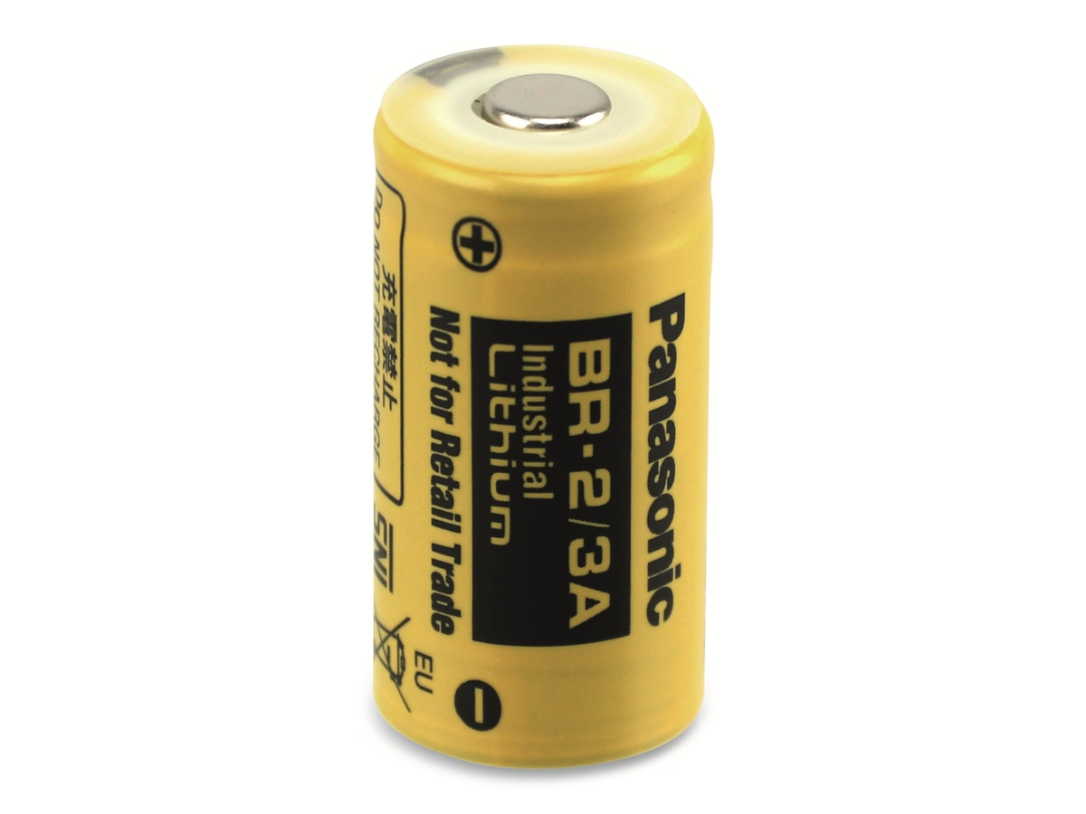 PANASONIC Lithium-Batterie BR 2/3AN