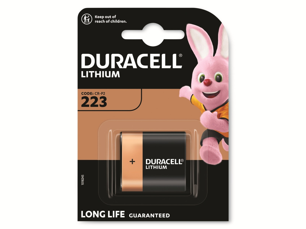 DURACELL Lithium-Batterie CR-P2