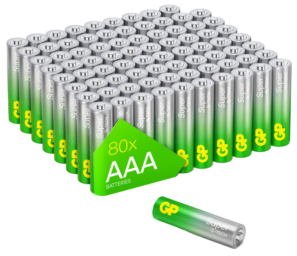 GP Super Alkaline-Micro-AAA-Batterie LR03