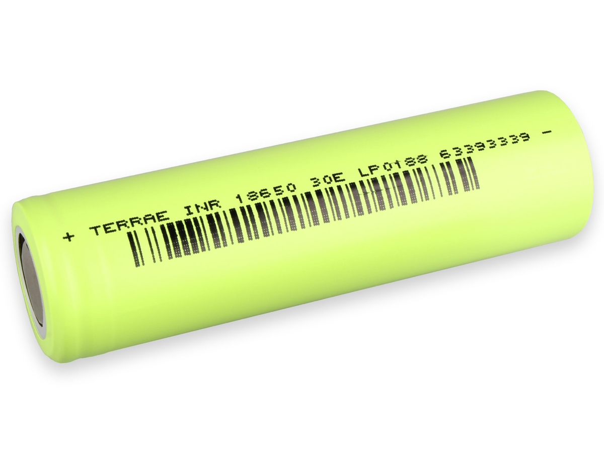TERRAE Li-Ion-Akku INR18650-30E