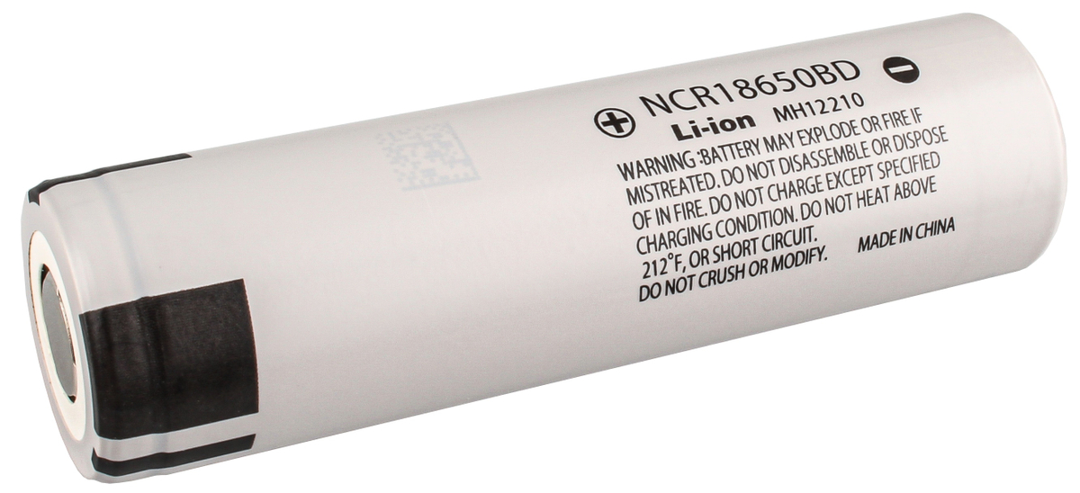 PANASONIC Lilon-Akku NCR18650BD