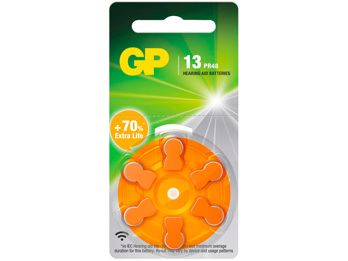 GP ZA 13 Hörgeräte Batterie