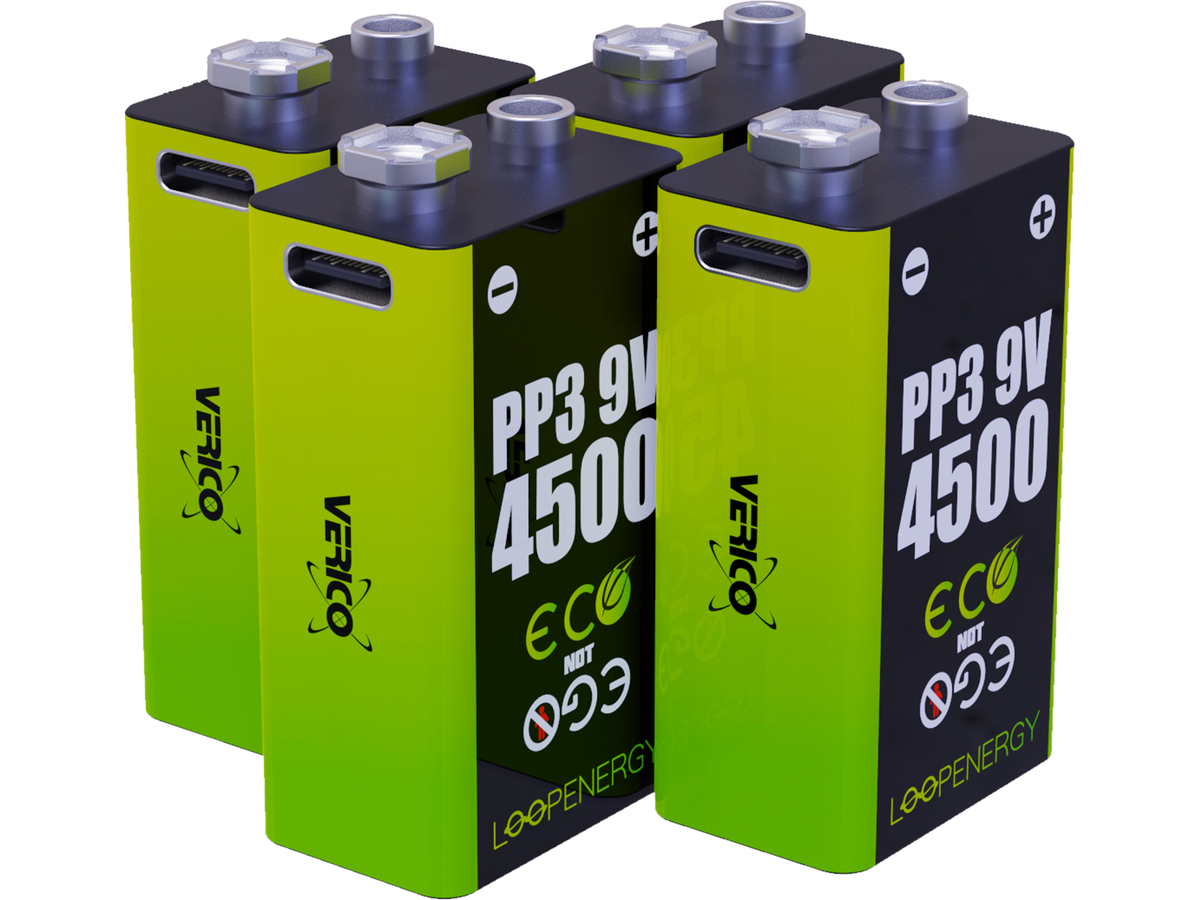 VERICO Li-Ion-Akku Loop Energy 9 V- Block