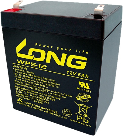 KUNG LONG Blei-Akkumulator WP5-12-M/F2
