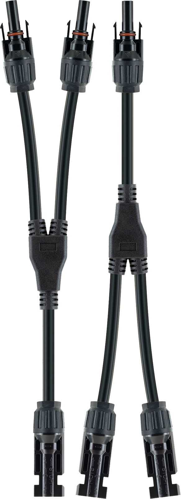 SCHWAIGER Solar Verteiler/Kabeladapter 2in1