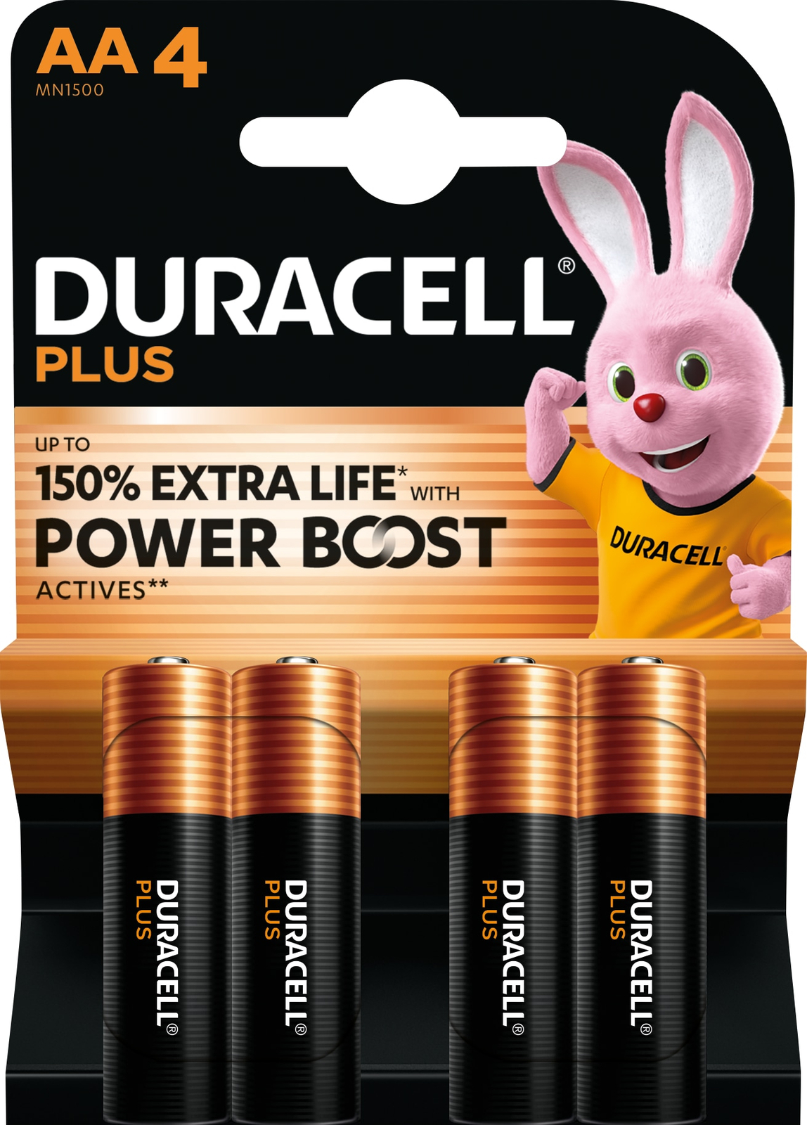 DURACELL Alkaline-Mignon-Batterie LR06