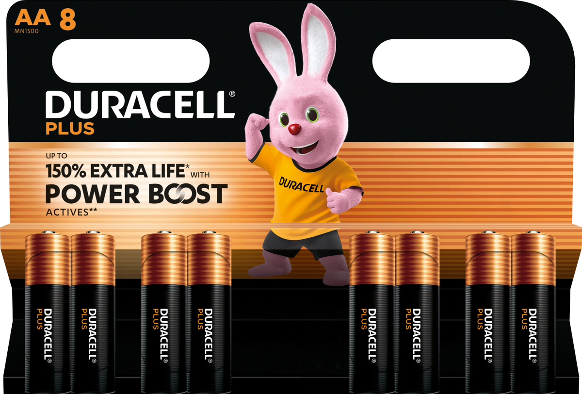 DURACELL Alkaline-Mignon-Batterie LR06
